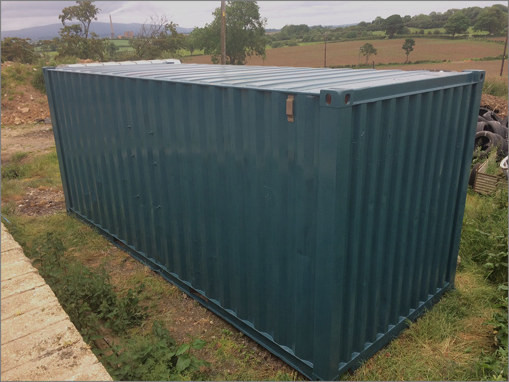 Secure site storage